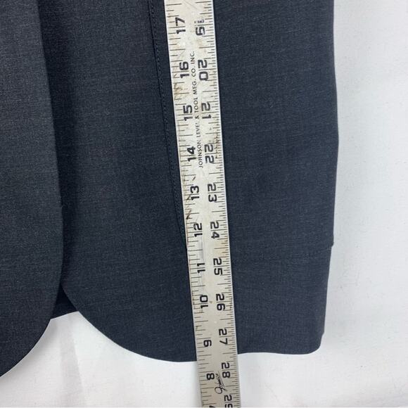Talula women's 8 medium dark Charcoal Blazer revolve wool blend business - Picture 10 of 11